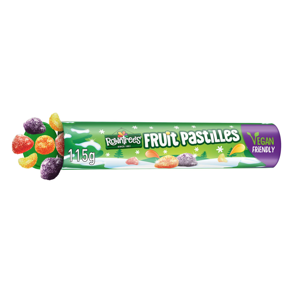 Fruit Pastilles Tube 115g
