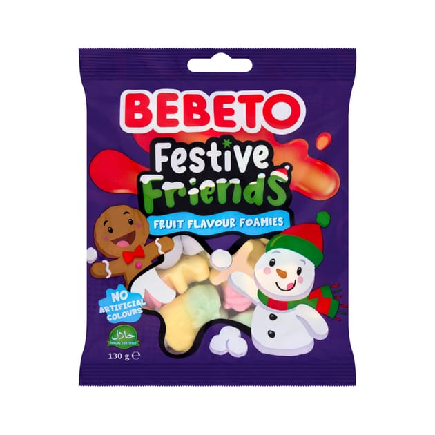 Bebeto Festive Foamies 130g