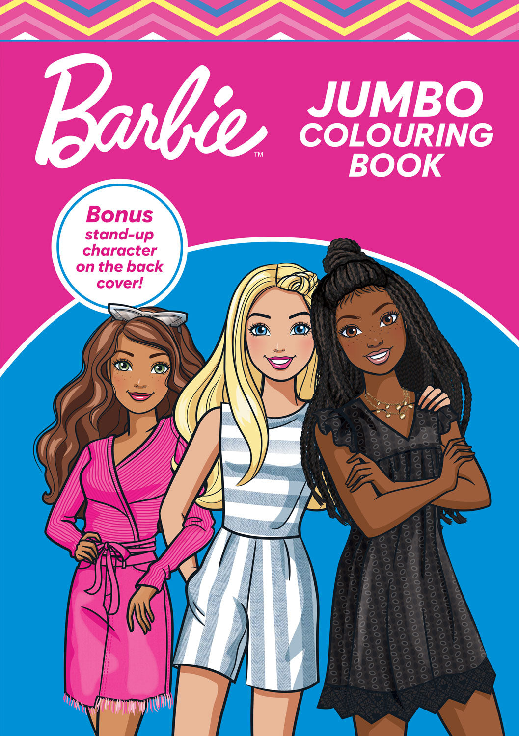 Jumbo Colouring Book - Girls Assorted