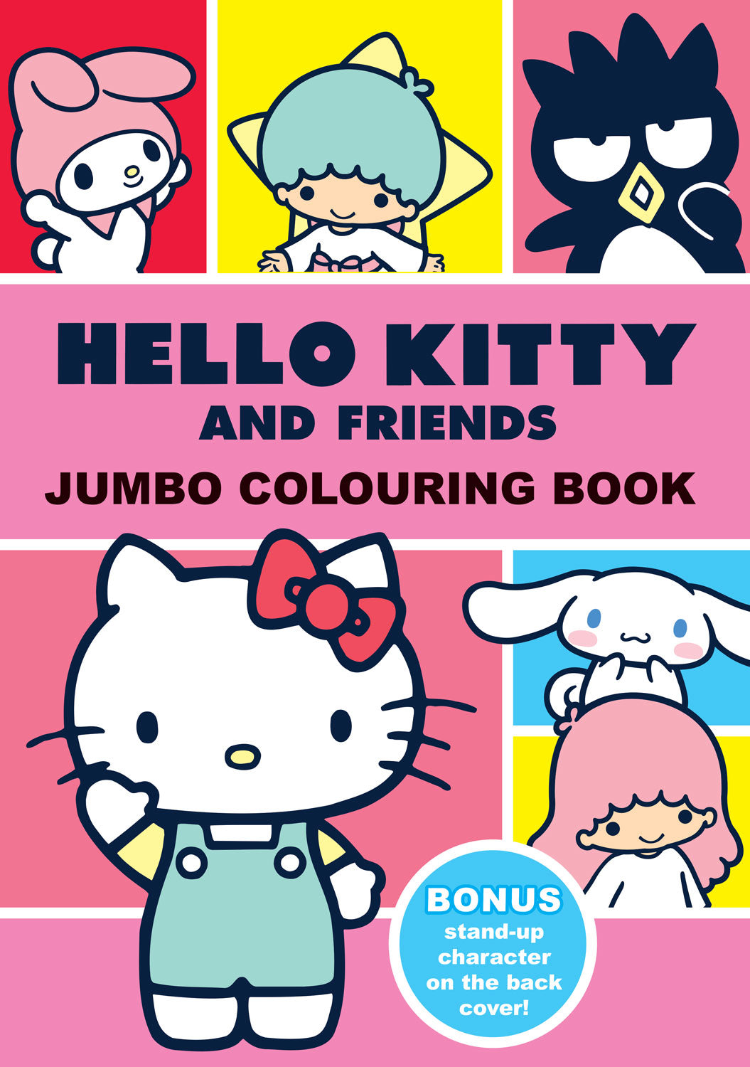 Jumbo Colouring Book - Girls Assorted