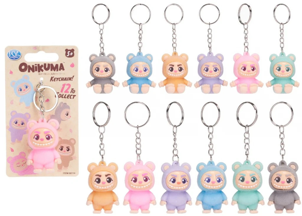 Onikuma 3D Keychain - 12 to Collect