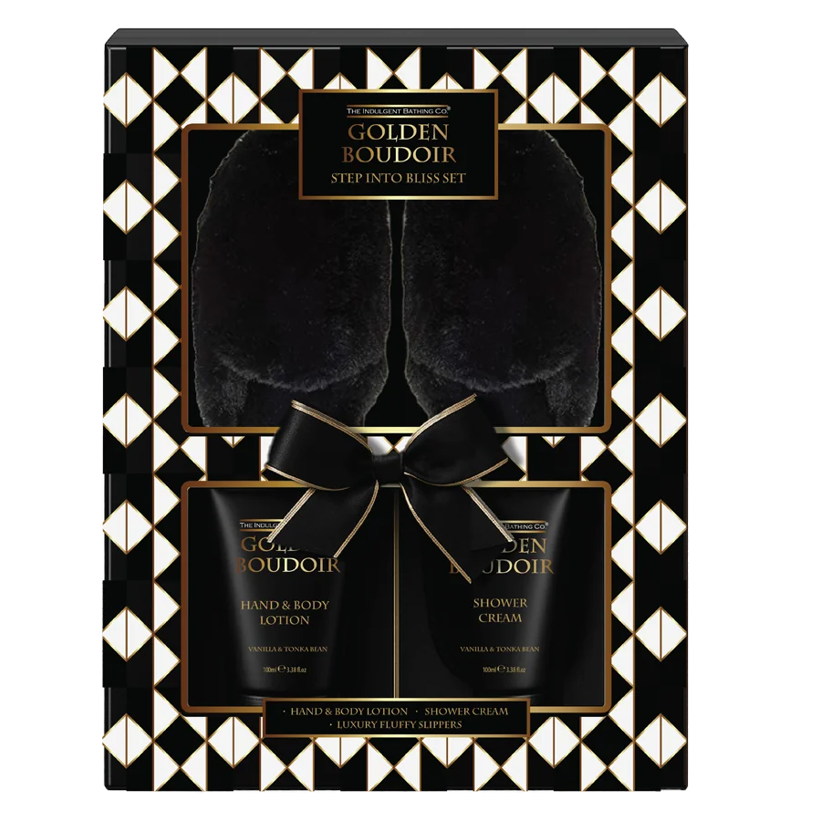 Golden Boudoir Step Into Bliss Set