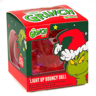 The Grinch LED Glitter Bouncy Ball