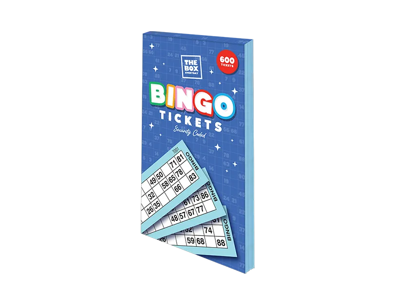 600 Bingo Ticket Book