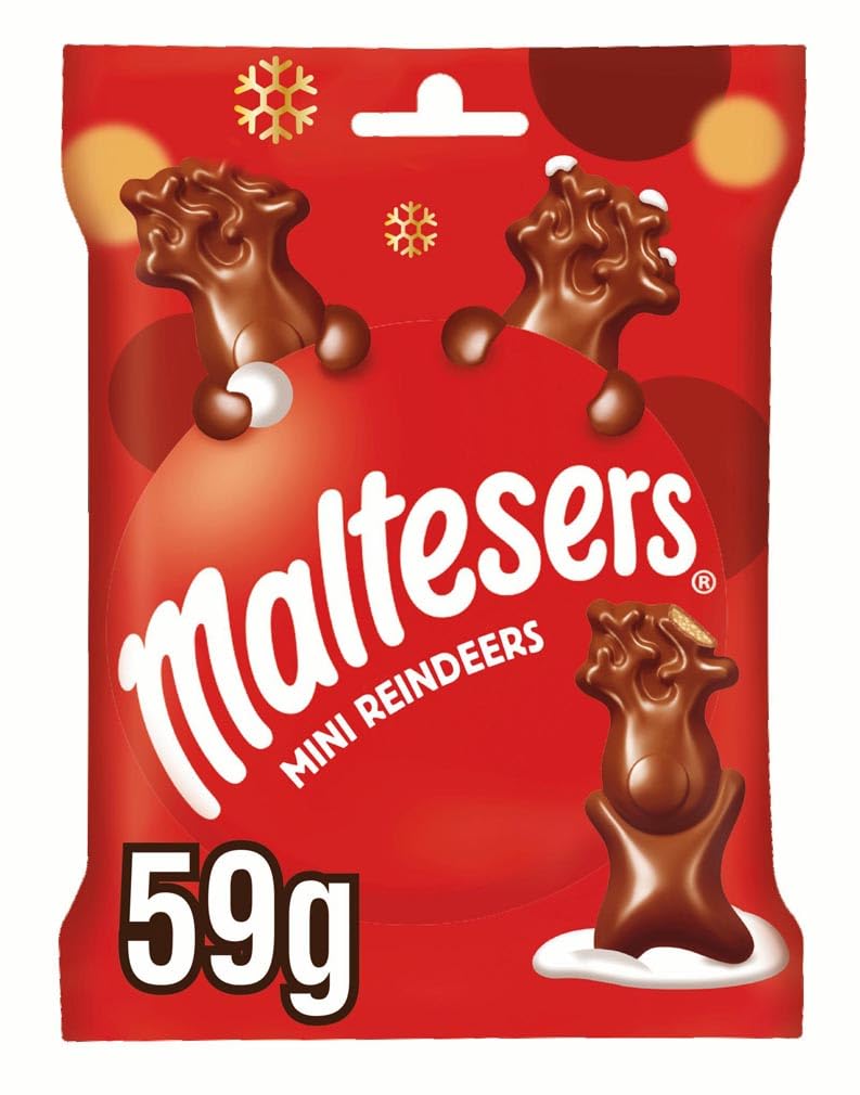 Maltesers Merryteaser Mini Reindeer 5pk 59g