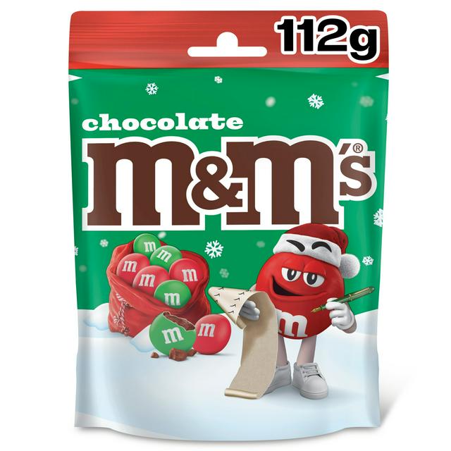 M&M's Chocolate Xmas Pouch 112g