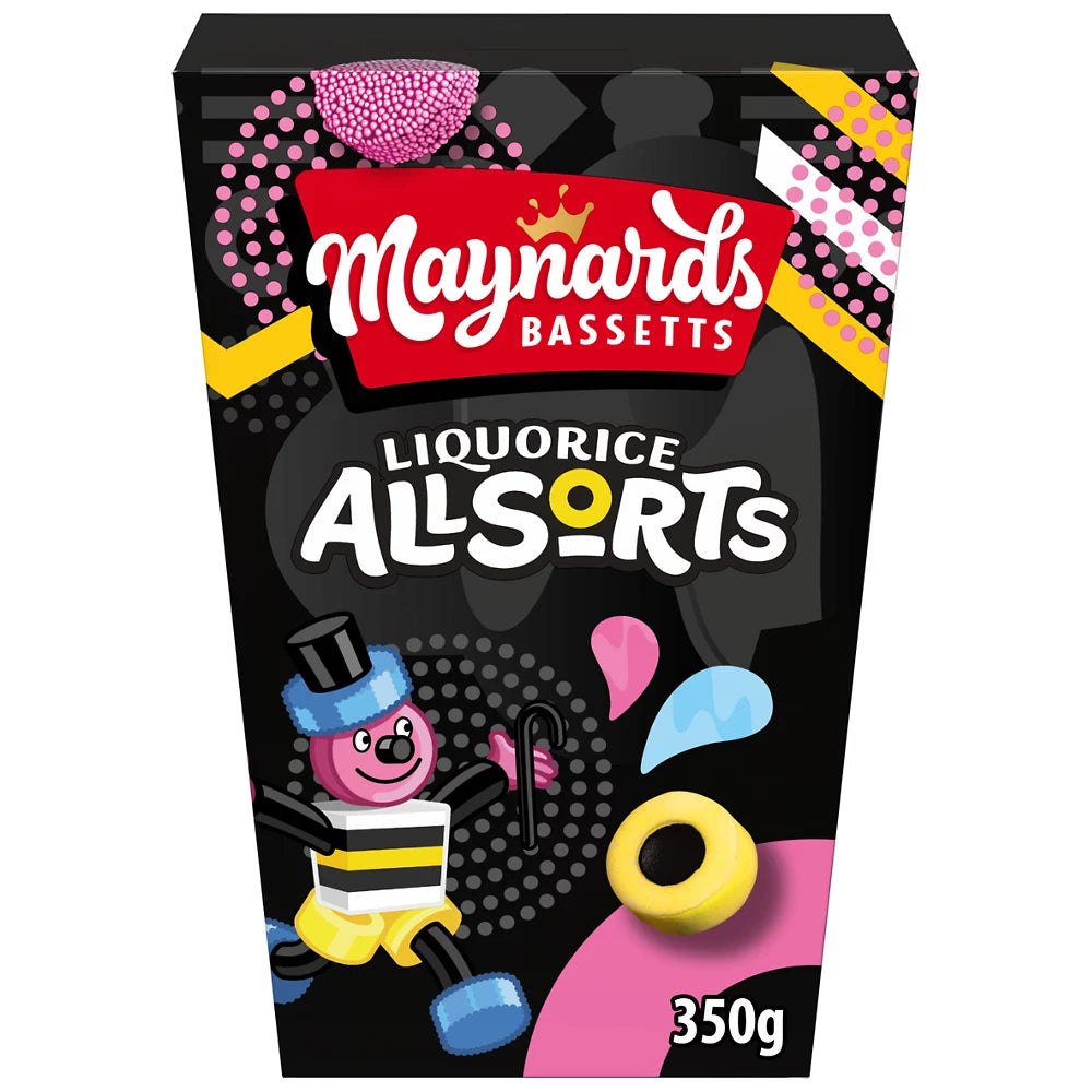Marnards Liquorice Allsorts Box 350g