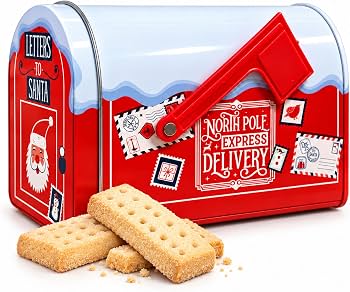 Shortbread Letter To Santa Tin