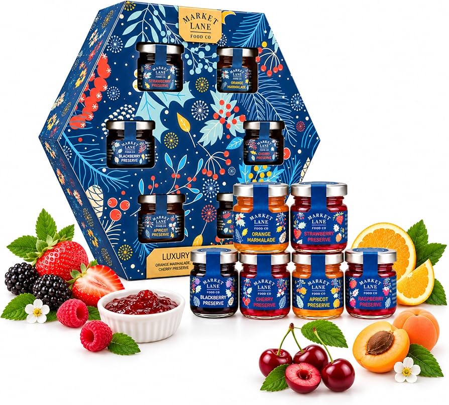 Market Lane Festive Jams 6pk