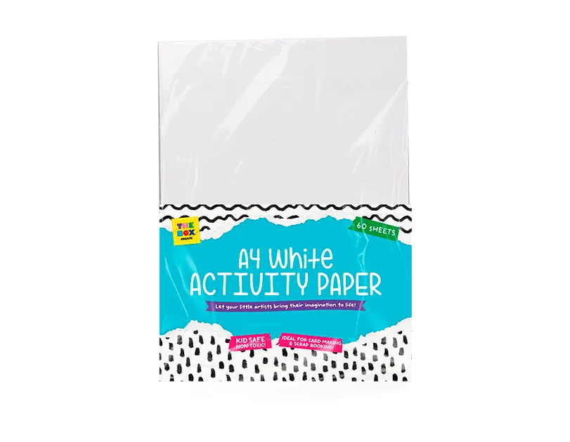 A4 White Play Paper 60 Sheets