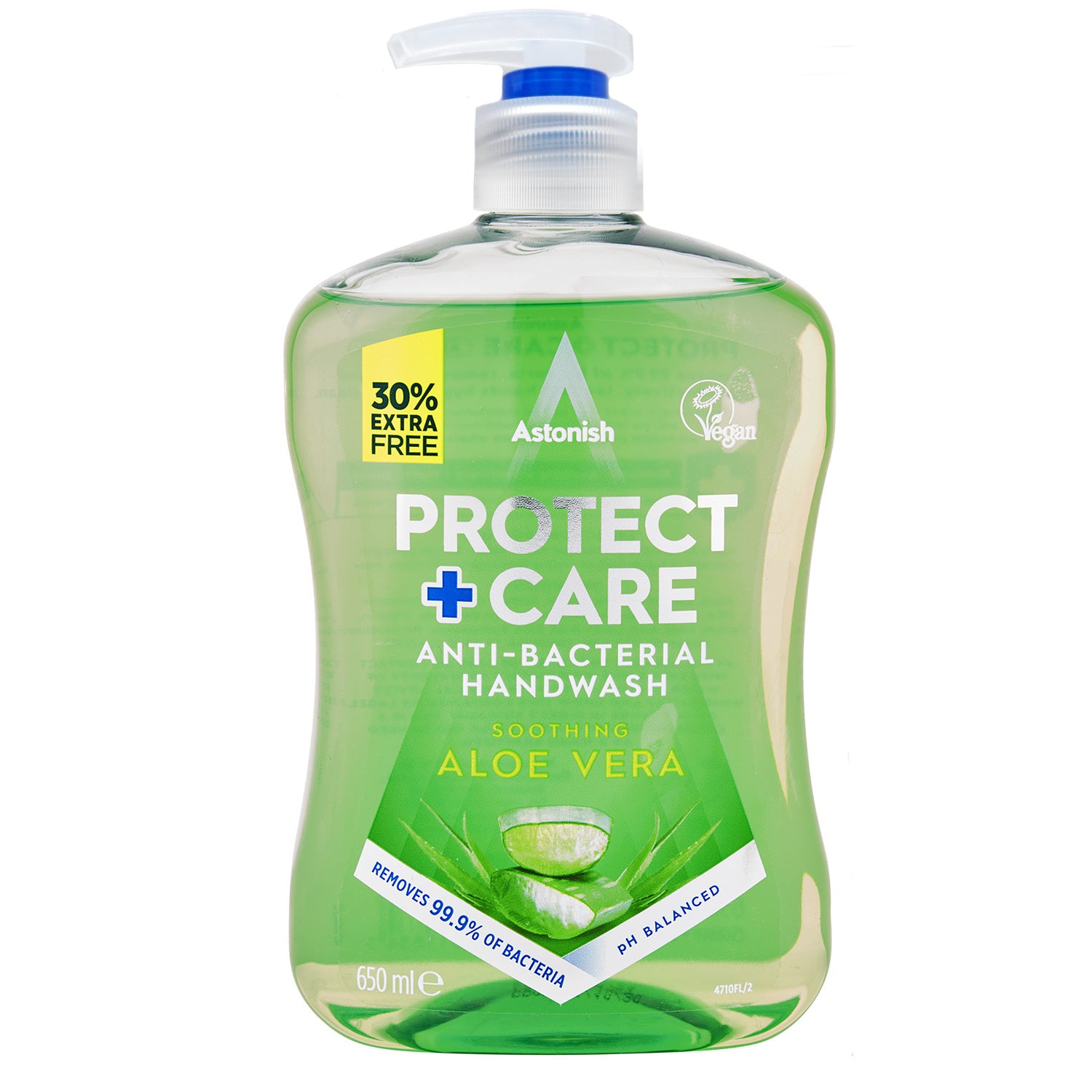 Astonish Anti-Bacterial Soothing Aloe Vera Green Handwash 650ml