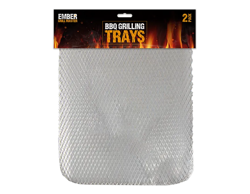 BBQ Grilling Trays 2pk