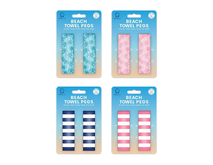 Beach Towel Pegs 2pk