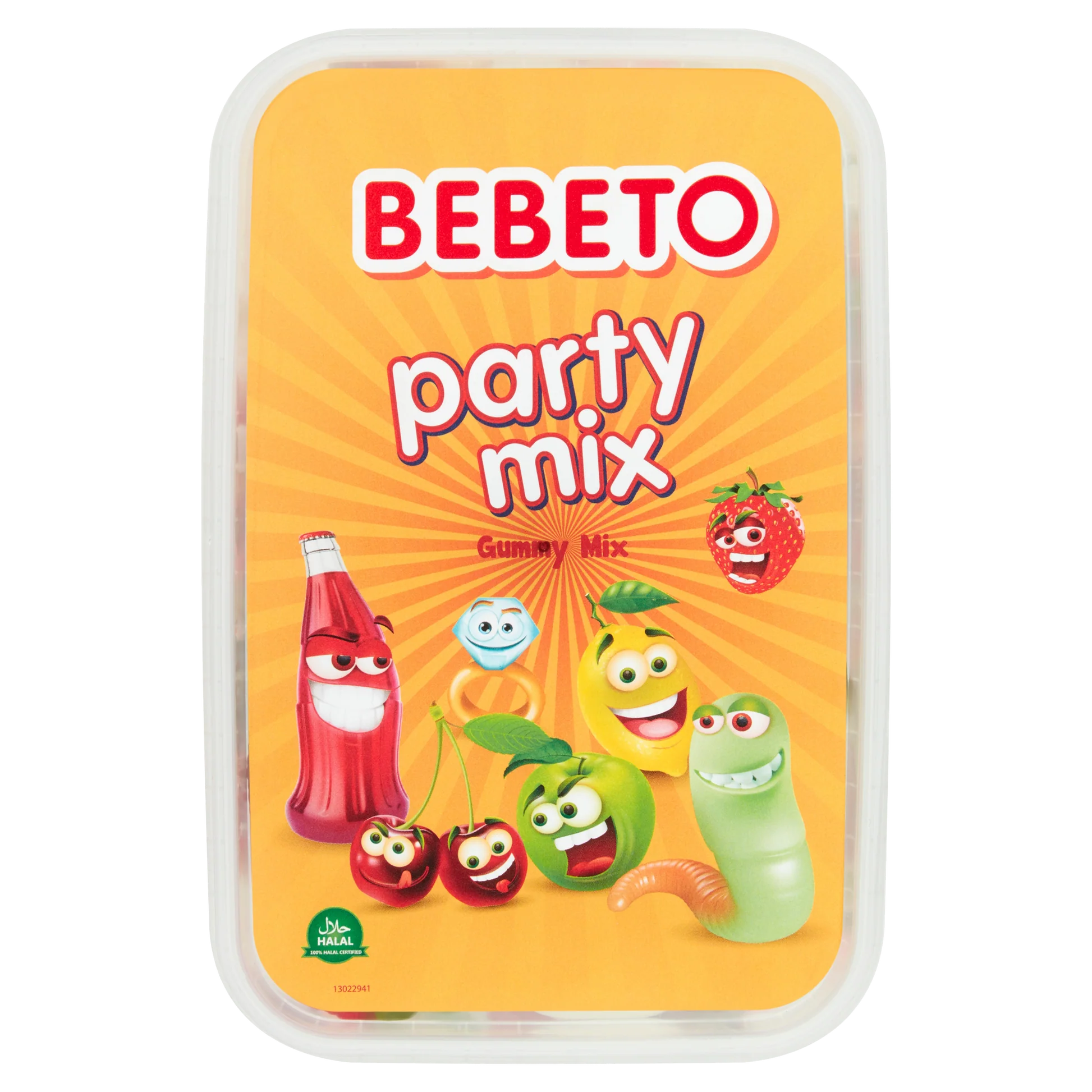 Bebeto Gummy Party Mix Tub 400g