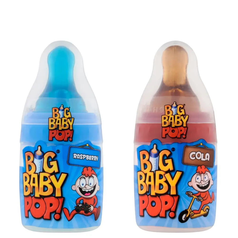 Big Baby Pop Raspberry & Cola 32g