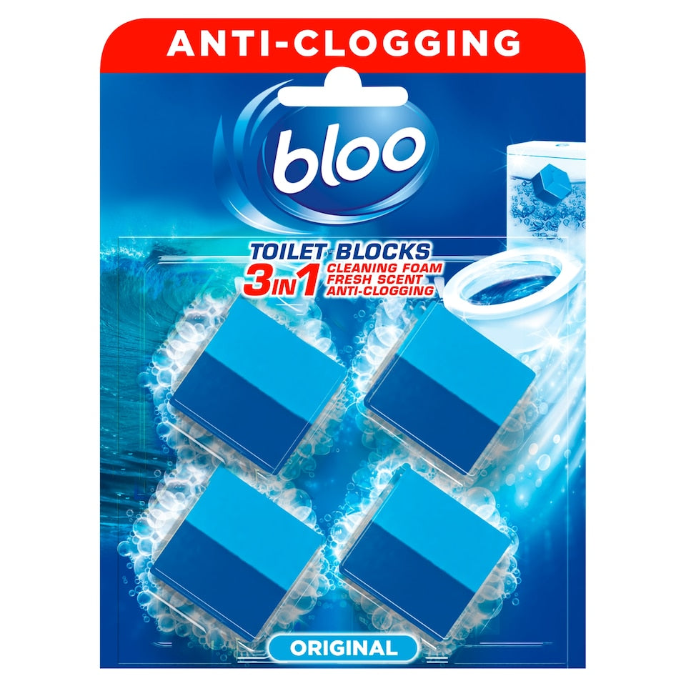 Bloo Original Toilet Blocks 4 x 50g