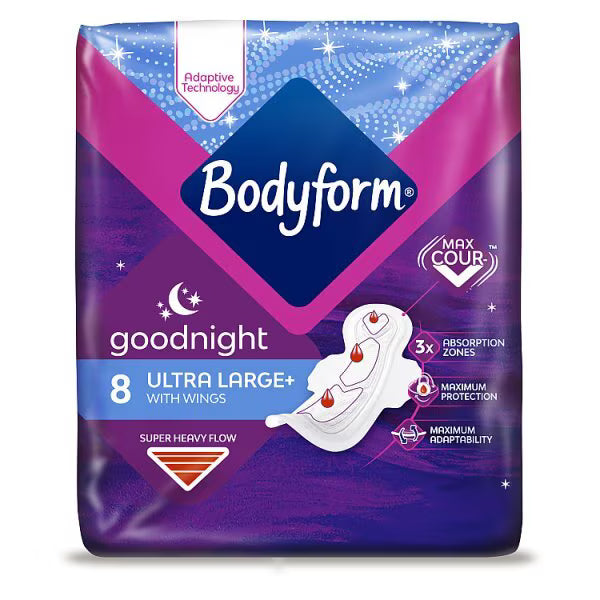 Bodyform Ultra Night with Wings 8pk