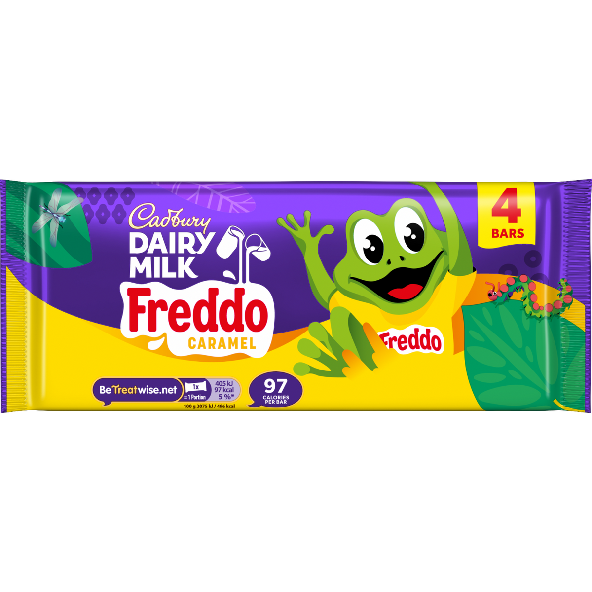 Cadbury Freddo Caramel 4pk 78g
