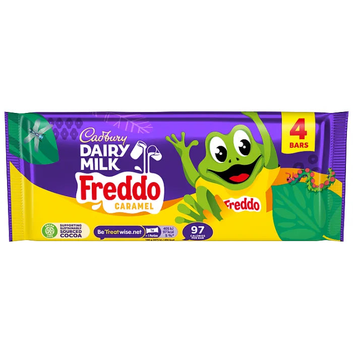 Cadbury Freddo Caramel 4pk 78g
