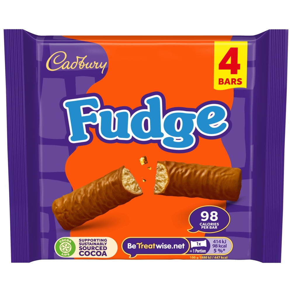 Cadbury Fudge 4pk 88g