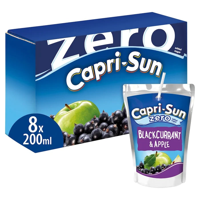 Capri Sun Blackcurrant Zero 8 x 200ml