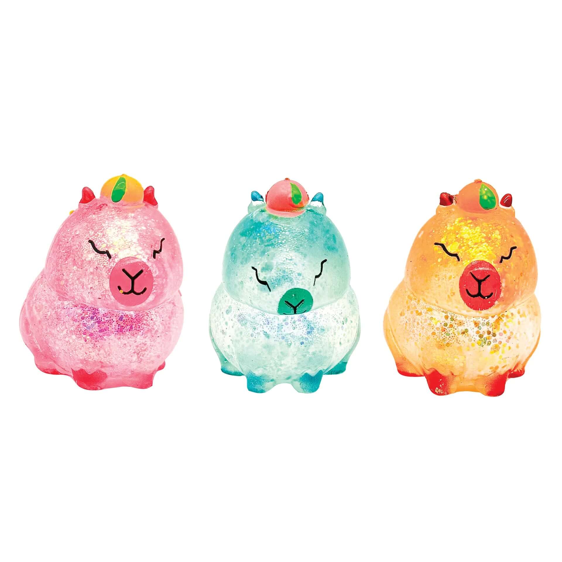 Maltose Squishy Glitter Capybara - 3 to Collect