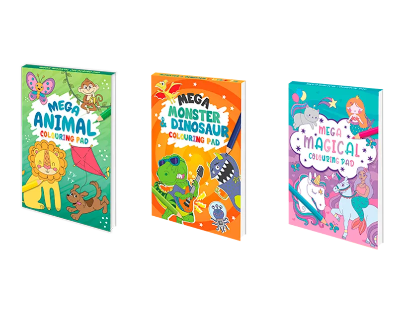 Childrens Mega Colouring Book
