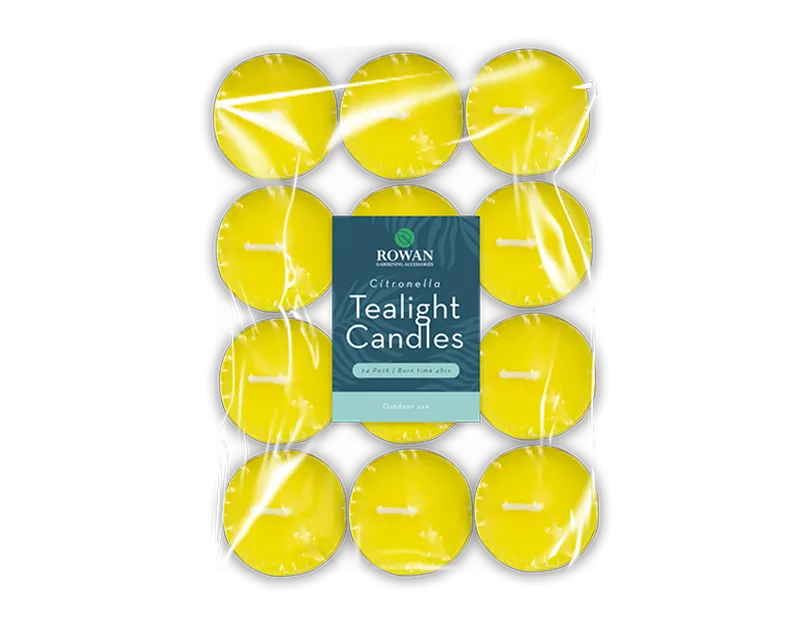 Citronella Tealights 24pk