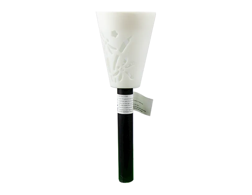 Silhouette Solar Stake Light