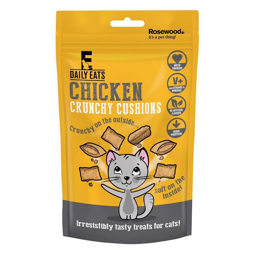 Rosewood Crunchy Chicken Cushions 60g