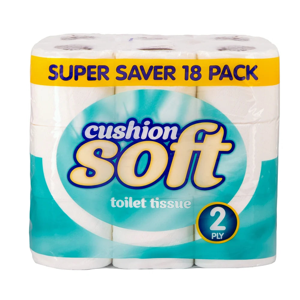 Cushion Soft Toilet Roll 2ply 18pk