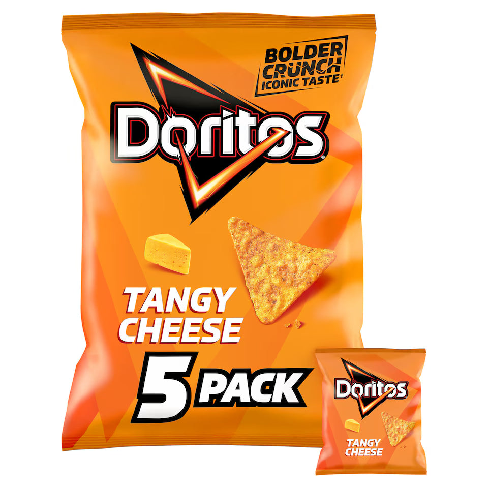 Doritos Tangy Cheese Crisps 5 x 30g