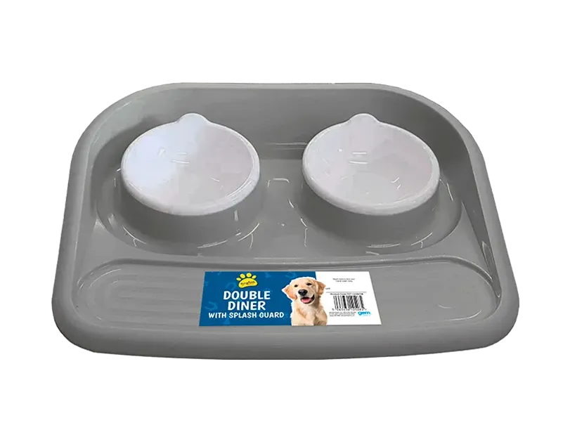 Double Diner With Splash Guard
