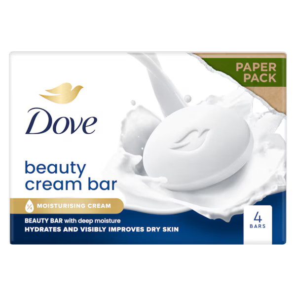 Dove Original Soap Bar 4pk