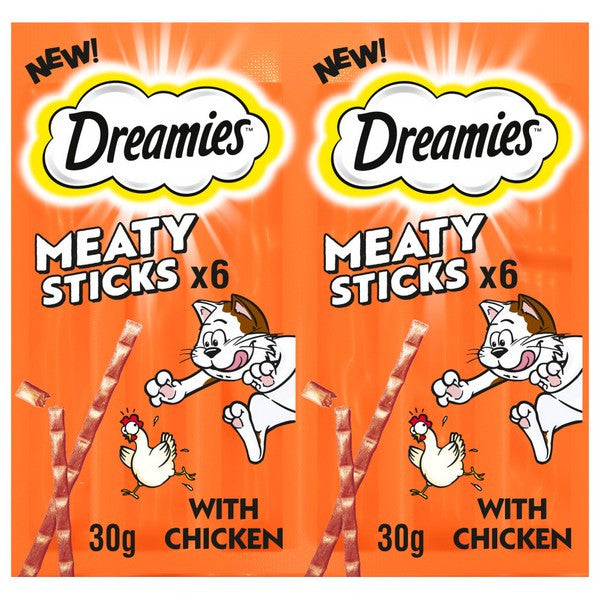 Dreamies Meaty Sticks Chicken 30g