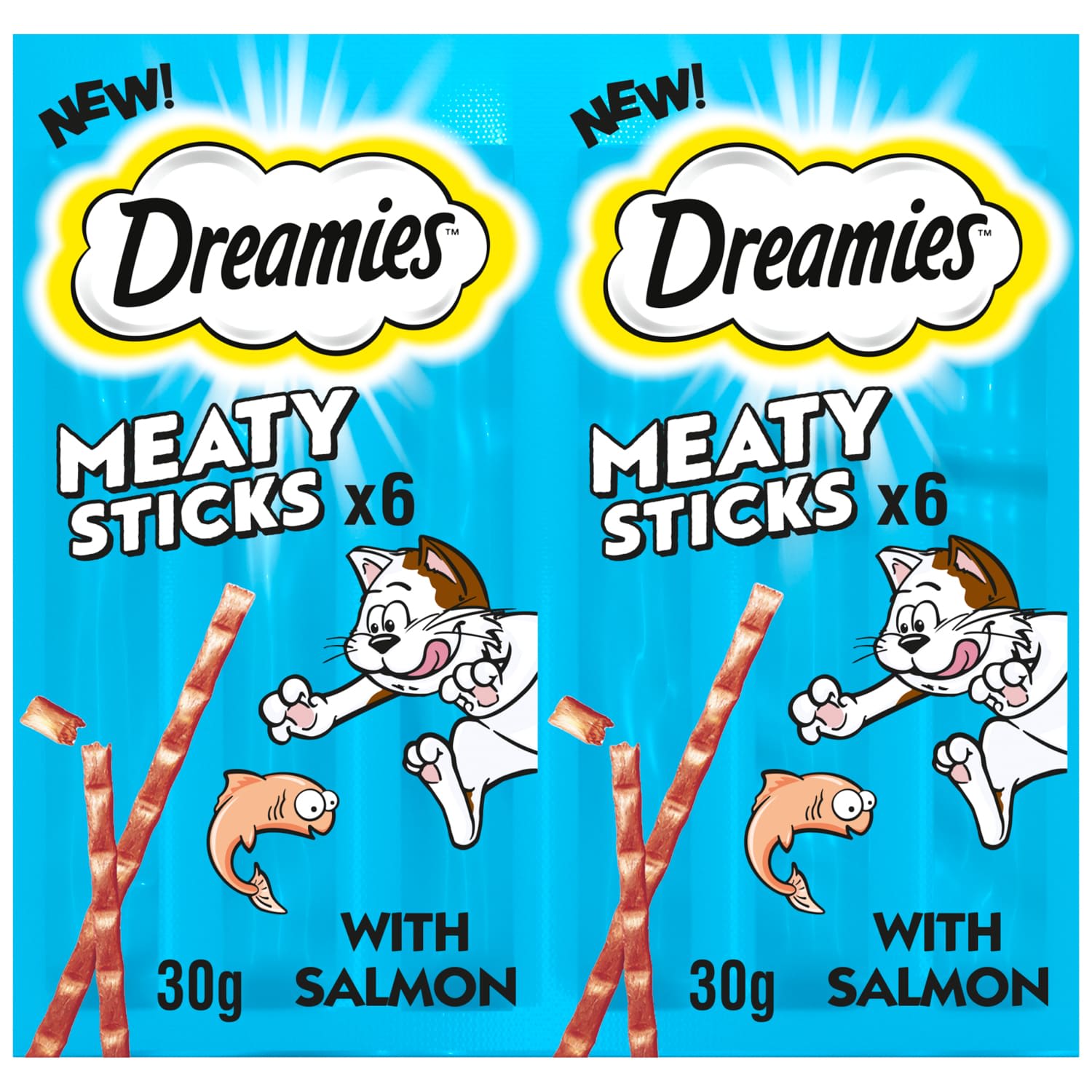 Dreamies Meaty Sticks Salmon 30g