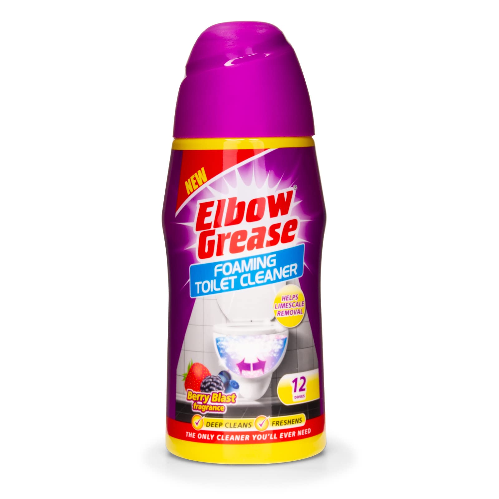 Elbow Grease Foaming Toilet Cleaner Berry Blast 500g