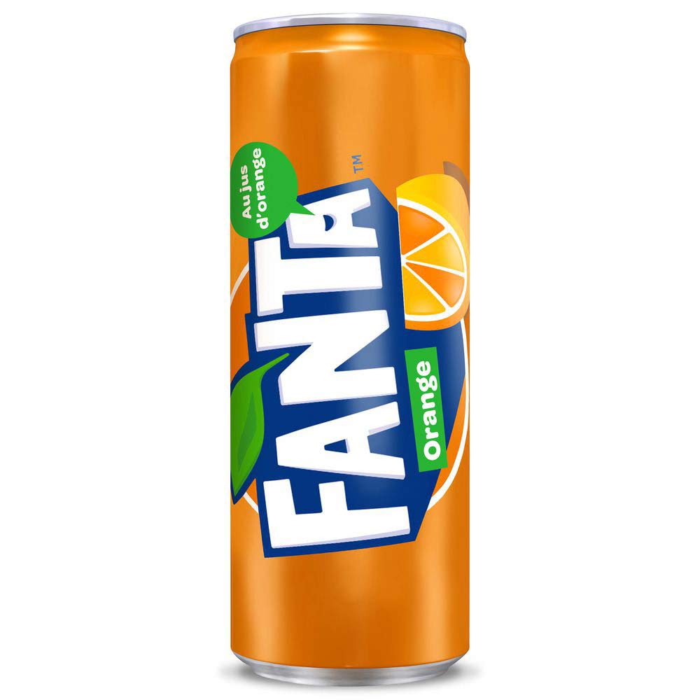 Fanta Orange Slim Can 330ml