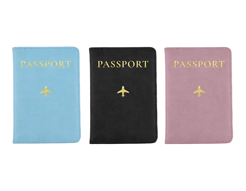 Foil PU Leather Passport Cover