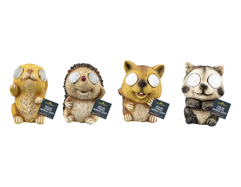 Forest Animal Solar Light 11cm