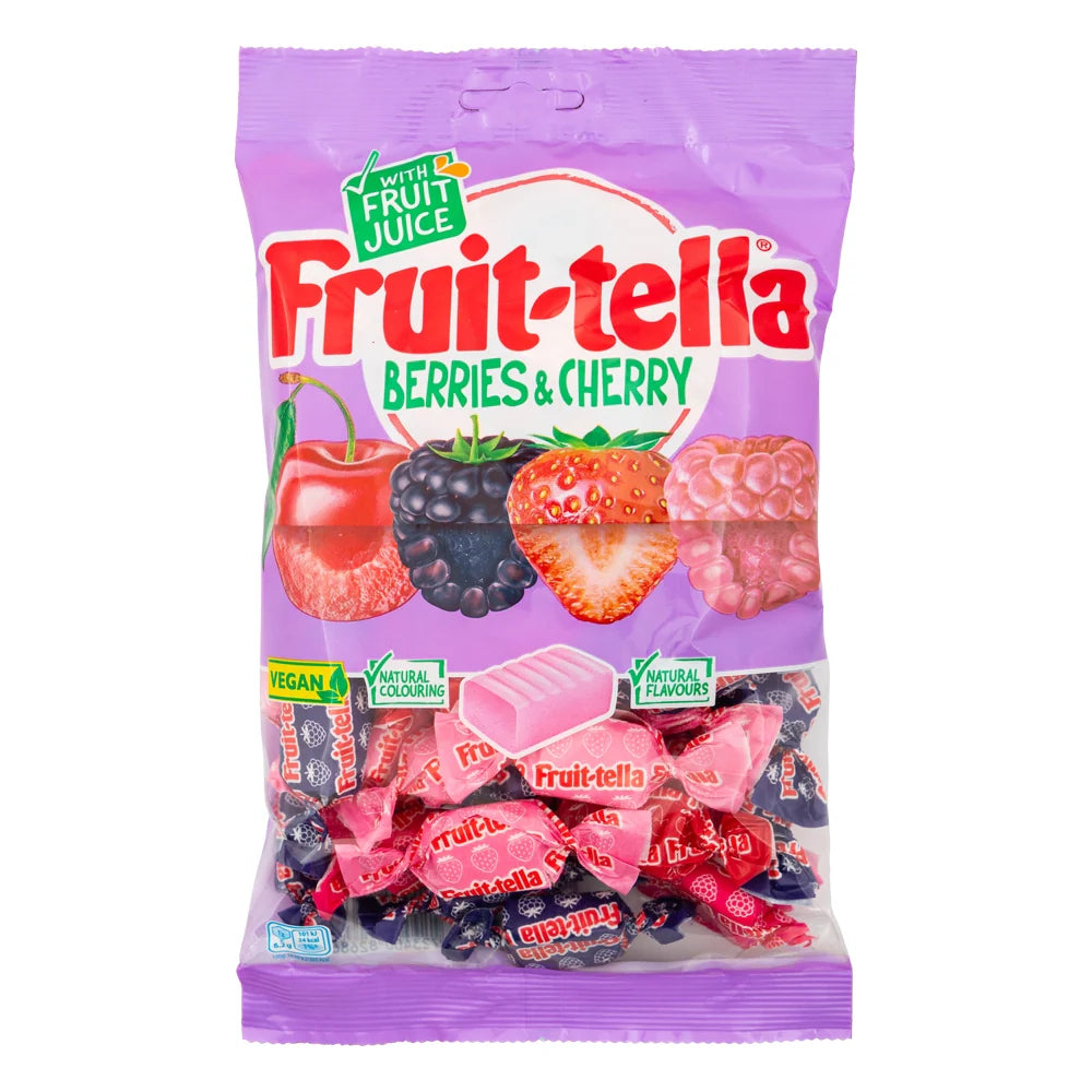 Fruittella Vegan Berries & Cherry 300g