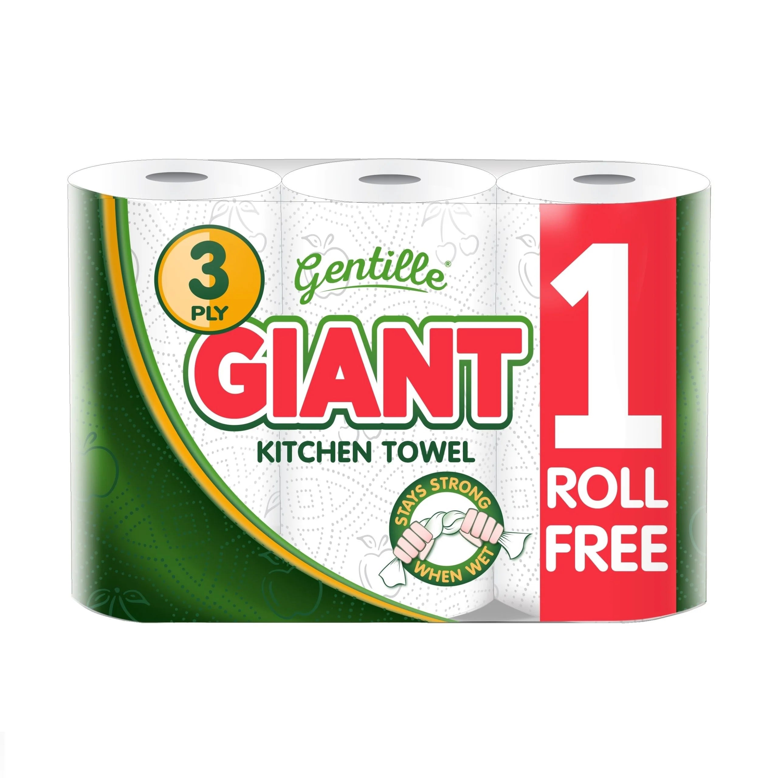 Gentille Giant Kitchen Towel 3pk