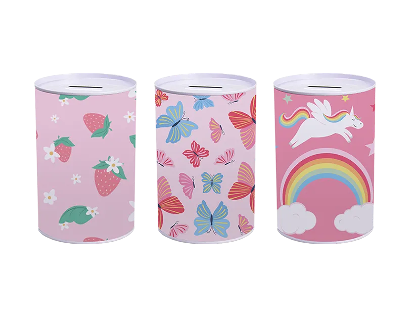 Girls Money Tin