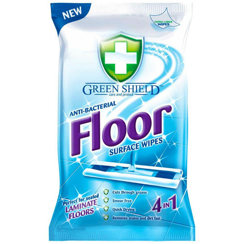 Greenshield Antibacterial Floor Surface Wipes 24pk