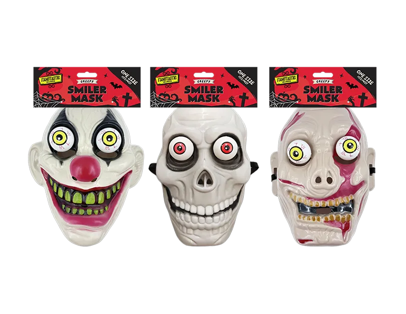Halloween Crazy Eyes & Smile Mask