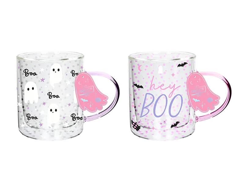 Halloween Double Wall Glitter Mug 330ml