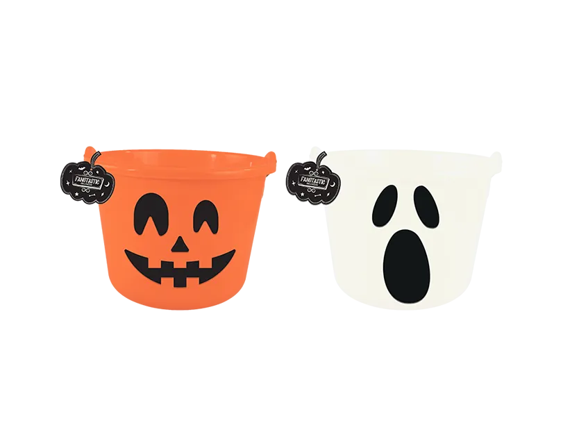 Halloween Face Treat Bucket