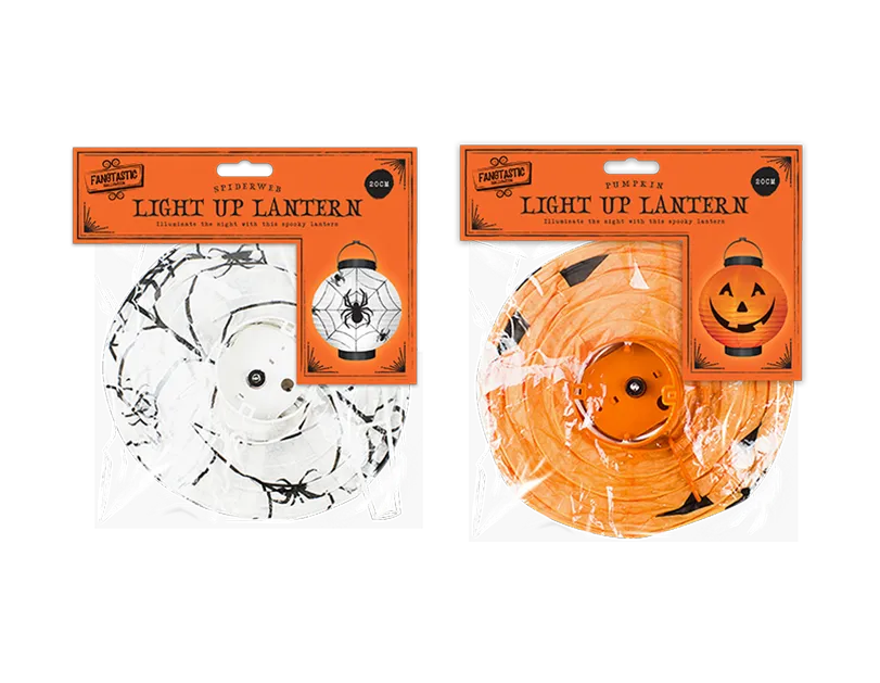 Halloween Light Up Indoor Lantern