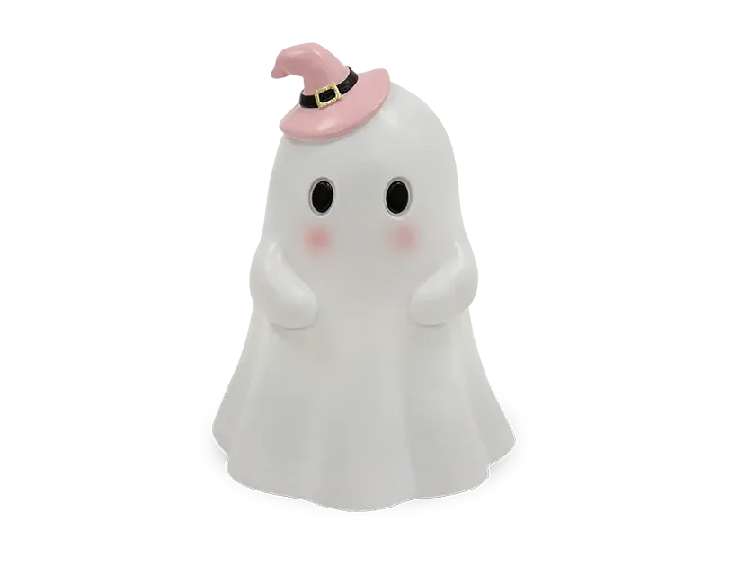 Halloween Pink Ghost Ornament