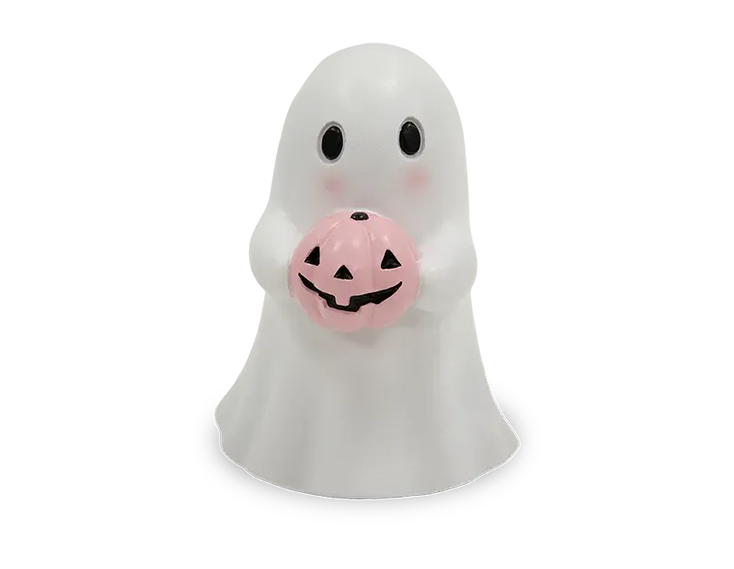 Halloween Pink Ghost Ornament